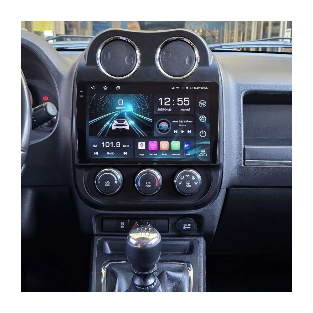 Autoradio Android Dacia Sandero 2012-2020 Apple CarPlay 10 pollici