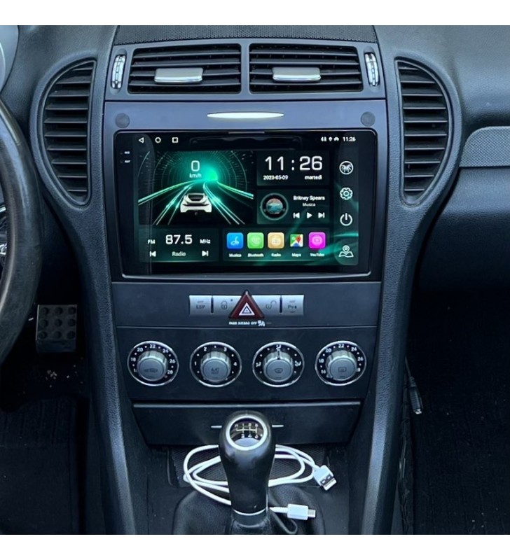 Autoradio Android Mercedes SLK R171 2004-2011 Apple CarPlay 10,1 pollici