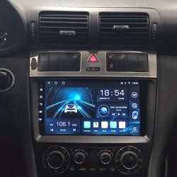 Autoradio Android Mercedes Classe C W203 2000-2007 Apple CarPlay 9 pollici