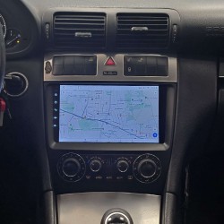Autoradio Android Mercedes Classe C W203 2000-2007 Apple CarPlay 9 pollici
