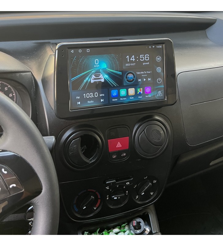 Autoradio Android Fiat Qubo 2008-2016 Apple CarPlay 10 pollici