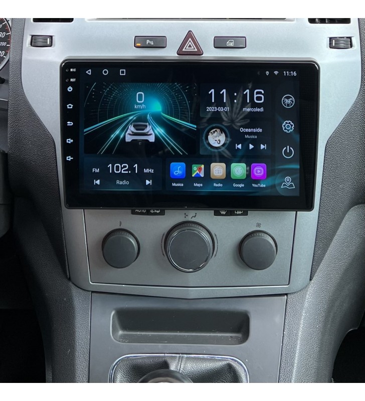 Autoradio Android Opel Astra Antara Corsa Vectra Zafira Apple CarPlay 10 pollici