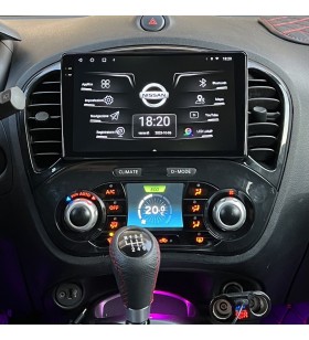 Autoradio Android Nissan Juke F15 2010-2019 Apple CarPlay 10 pollici