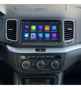 Autoradio Android Volkswagen Sharan 7N 2010-2022 Apple CarPlay 10 pollici