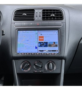 Autoradio Android Volkswagen Polo 6R/6C 2009-2017 Apple CarPlay 9 pollici