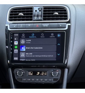 Autoradio Android Volkswagen Polo 6R/6C 2009-2017 Apple CarPlay 10 pollici