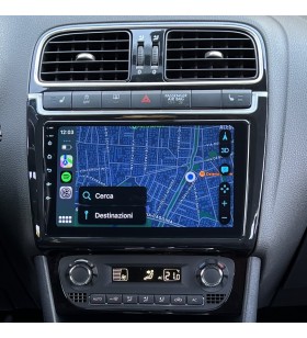 Autoradio Android Volkswagen Polo 6R/6C 2009-2017 Apple CarPlay 10 pollici