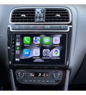 Autoradio Android Volkswagen Polo 6R/6C 2009-2017 Apple CarPlay 10 pollici