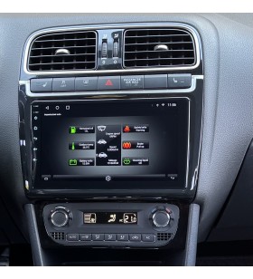 Autoradio Android Volkswagen Polo 6R/6C 2009-2017 Apple CarPlay 10 pollici