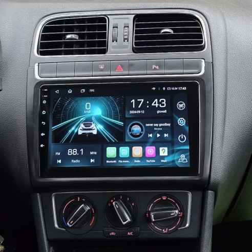 Autoradio Android Volkswagen Polo 6R/6C 2009-2017 Apple CarPlay 10 pollici
