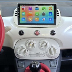 Autoradio Android Fiat 500 2007-2015 Apple CarPlay 10 pollici