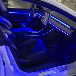 Kit Ambient Light Tesla Model 3 – Cruscotto, Tunnel e Porte