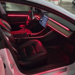 Kit Ambient Light Tesla Model 3 – Cruscotto, Tunnel e Porte