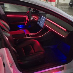 Kit Ambient Light Tesla Model 3 – Cruscotto, Tunnel e Porte