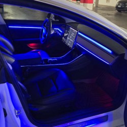 Kit Ambient Light Tesla Model 3 – Cruscotto, Tunnel e Porte