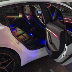 Kit Ambient Light Tesla Model 3 – Cruscotto, Tunnel e Porte