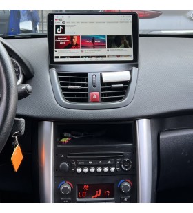 Autoradio Android Peugeot 207 2006-2015 Apple CarPlay 10 pollici