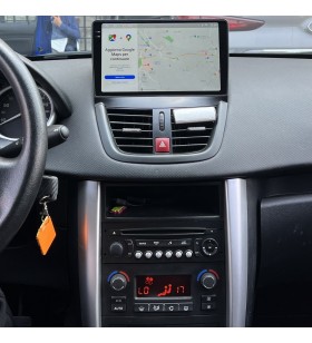 Autoradio Android Peugeot 207 2006-2015 Apple CarPlay 10 pollici