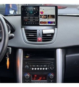 Autoradio Android Peugeot 207 2006-2015 Apple CarPlay 10 pollici