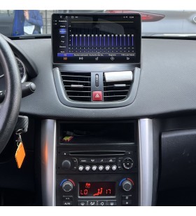 Autoradio Android Peugeot 207 2006-2015 Apple CarPlay 10 pollici
