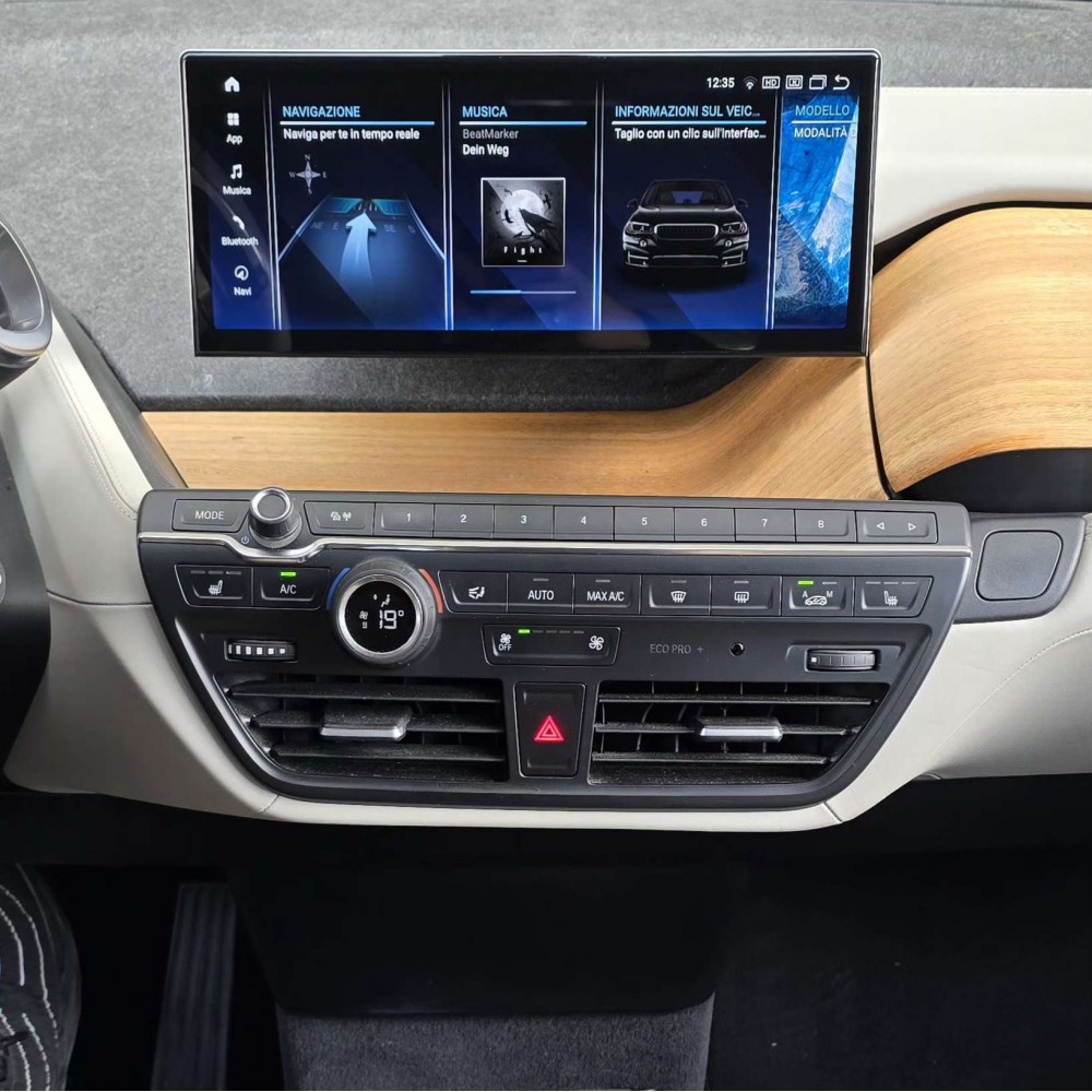 Autoradio Android BMW i3 2013-2022 Apple CarPlay 12,3 pollici