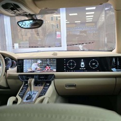 Autoradio Android Porsche Cayenne 958 2010-2017 Apple CarPlay doppio display 12,3 + 12,3 pollici