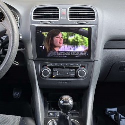 Autoradio Android Volkswagen Golf 6 5K 2008-2012 Apple CarPlay 10 pollici