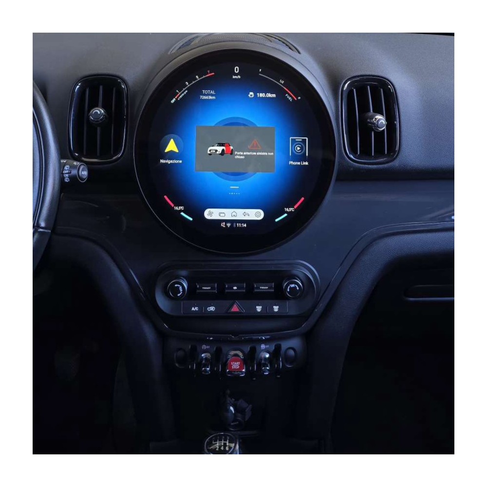 Autoradio Android Mini Countryman F60 2017-2023 Apple CarPlay 11,5 pollici