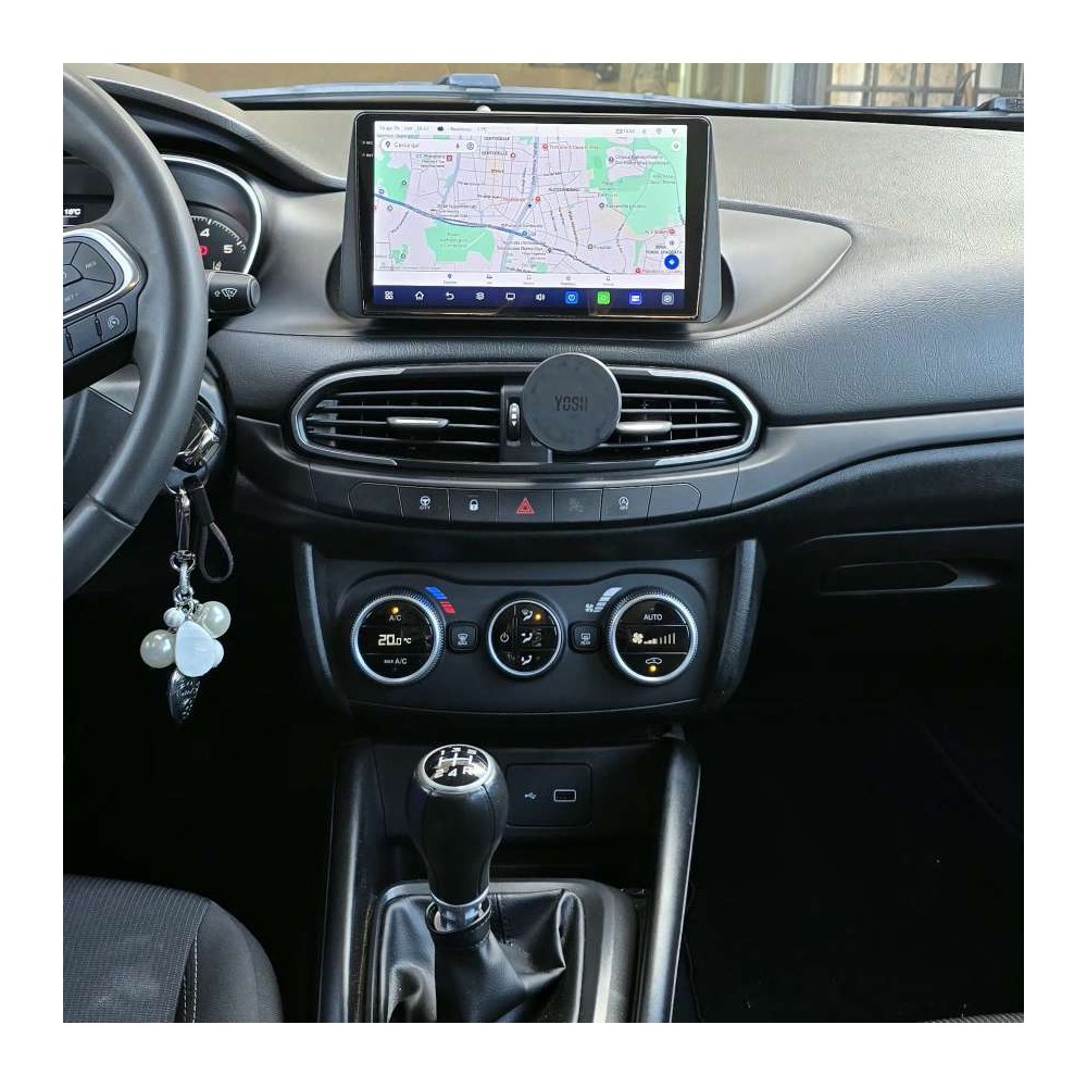 Autoradio Android Fiat Tipo 2015-2020 Apple CarPlay 10 pollici