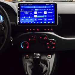 Autoradio Android Fiat Panda 2012-2020 Apple CarPlay 10 pollici
