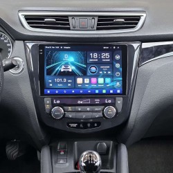 Autoradio Android Nissan Qashqai J11 2014-2021 Apple CarPlay 10 pollici