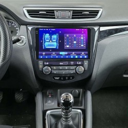 Autoradio Android Nissan Qashqai J11 2014-2021 Apple CarPlay 10 pollici