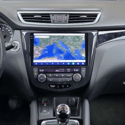 Autoradio Android Nissan Qashqai J11 2014-2021 Apple CarPlay 10 pollici