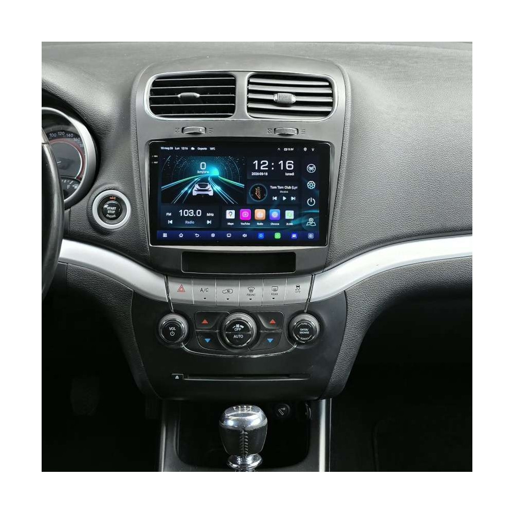 Autoradio Android Fiat Freemont 2011-2016 Apple CarPlay 10 pollici