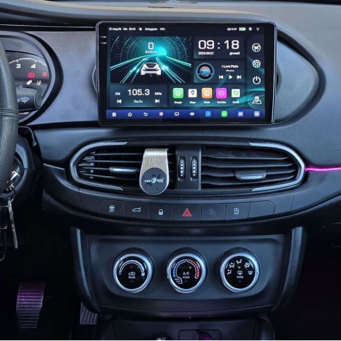 Autoradio Android Fiat Tipo 2015-2020 Apple CarPlay 10 pollici