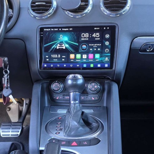 Autoradio Android Audi TT MK3 2014-2023 Apple CarPlay 10 pollici