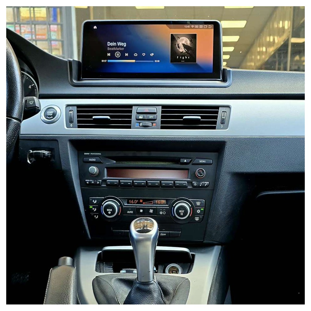 Autoradio Android BMW Serie 3 E9x 2005-2013 Apple CarPlay 10,25 pollici