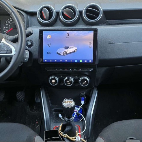Autoradio Android Dacia Duster 2024-2026 Apple CarPlay 10 pollici