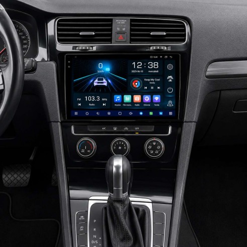 Autoradio Android Volkswagen Golf 7 5G 2012-2020 Apple CarPlay 10 pollici
