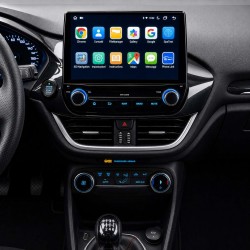 Autoradio Android Ford Fiesta 2017-2023 Apple CarPlay 9 pollici