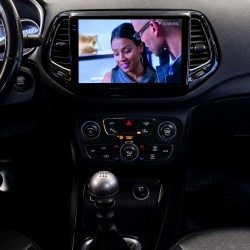 Autoradio Android Jeep Compass 2017-2020 Apple CarPlay 10 pollici