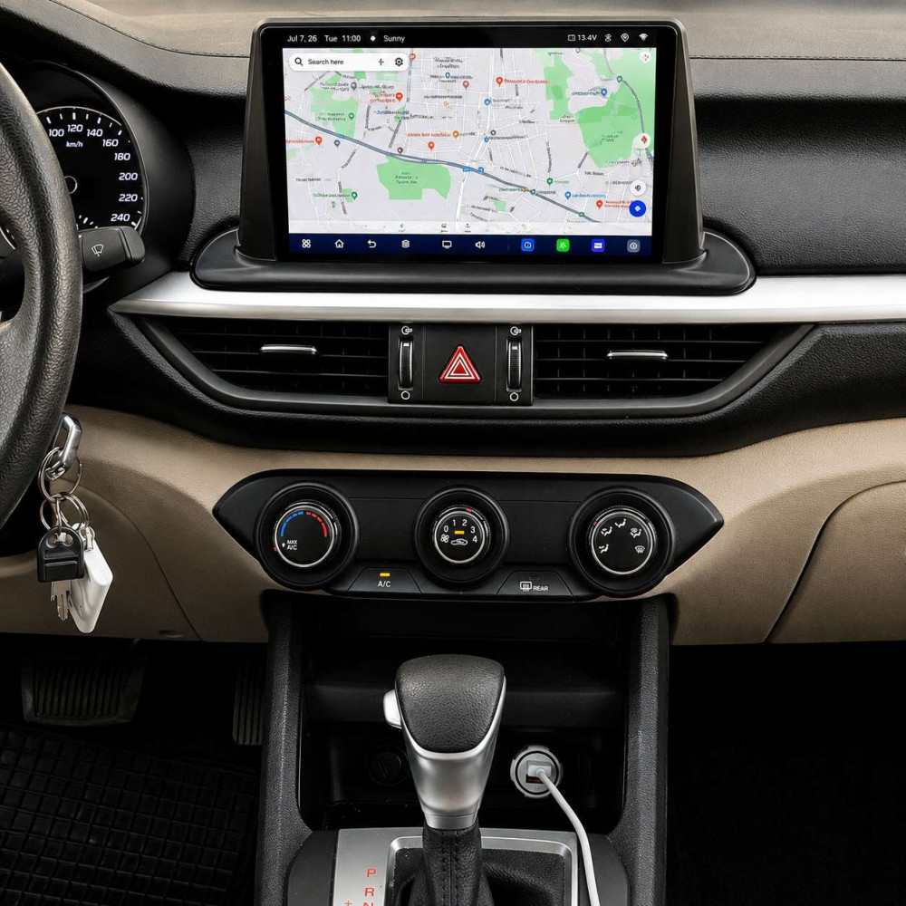 Autoradio Android Kia Cerato 2018-2021 Apple CarPlay 10 pollici