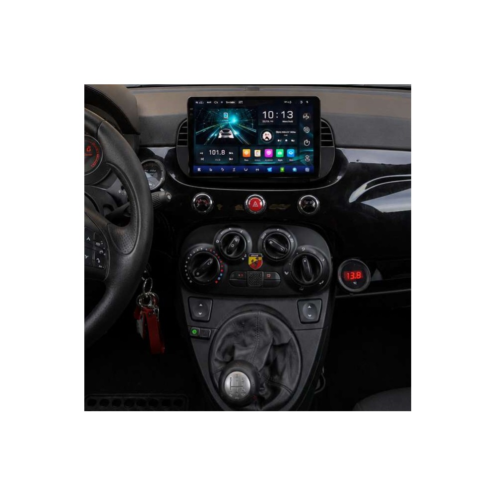 Autoradio Android Fiat 500 2007-2015 Apple CarPlay 10 pollici