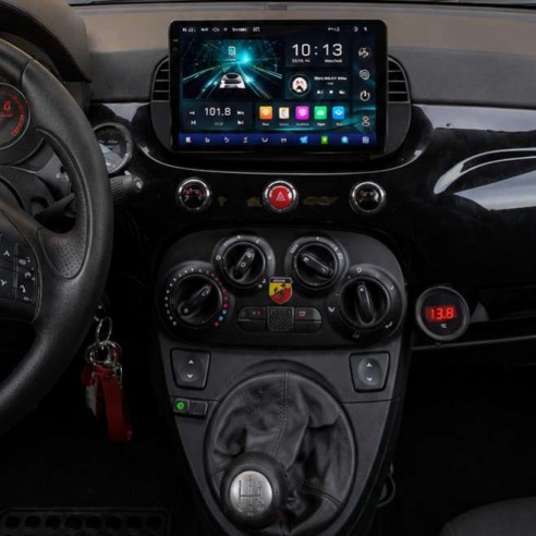 Autoradio Android Fiat 500 2007-2015 Apple CarPlay 10 pollici