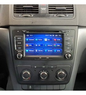 Autoradio Android Skoda Yeti 5L 2009-2017 Apple CarPlay 7 pollici