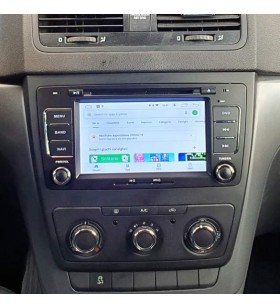 Autoradio Android Skoda Yeti 5L 2009-2017 Apple CarPlay 7 pollici