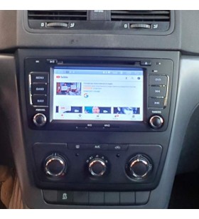 Autoradio Android Skoda Yeti 5L 2009-2017 Apple CarPlay 7 pollici
