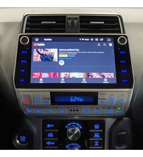 Autoradio Android Toyota Land Cruiser Prado J150 2013-2017 Apple CarPlay 10 pollici