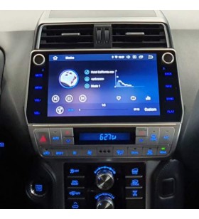 Autoradio Android Toyota Land Cruiser Prado J150 2013-2017 Apple CarPlay 10 pollici