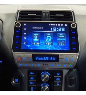 Autoradio Android Toyota Land Cruiser Prado J150 2013-2017 Apple CarPlay 10 pollici